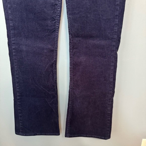 GAP Baby Boot Mid Rise Navy Blue Corduroy Pants. Women’s 28 or 6S - Picture 5 of 11
